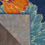 Tapis floral bleu / jaune / orange Amher-1928986890