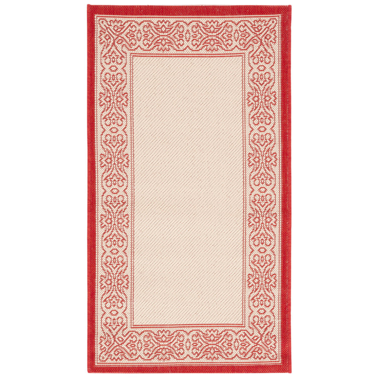 Saboun Performance Solid Color Indoor/Outdoor Area Rug