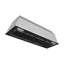 Streamline 36 in. Gorizia Ducted Insert 350 CFM Range Hood in Glossy Black with Mesh Filters, Touchpad Control, LED Lights