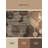 Machine Washable Penola Global Inspired Moroccan Rug in Brown – Beige Binding-490462788