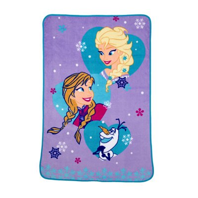 Frozen Magical Sister Baby Blanket