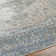 Gaeli Machine Washable Medallion Blue Area Rug