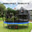 Creationstry 12' x 12' Round Backyard Trampoline-99073032