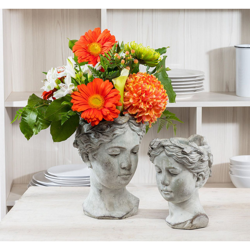 Pot à fleurs Evins, H 8,5 po x l 3,5 po x P 3,5 po