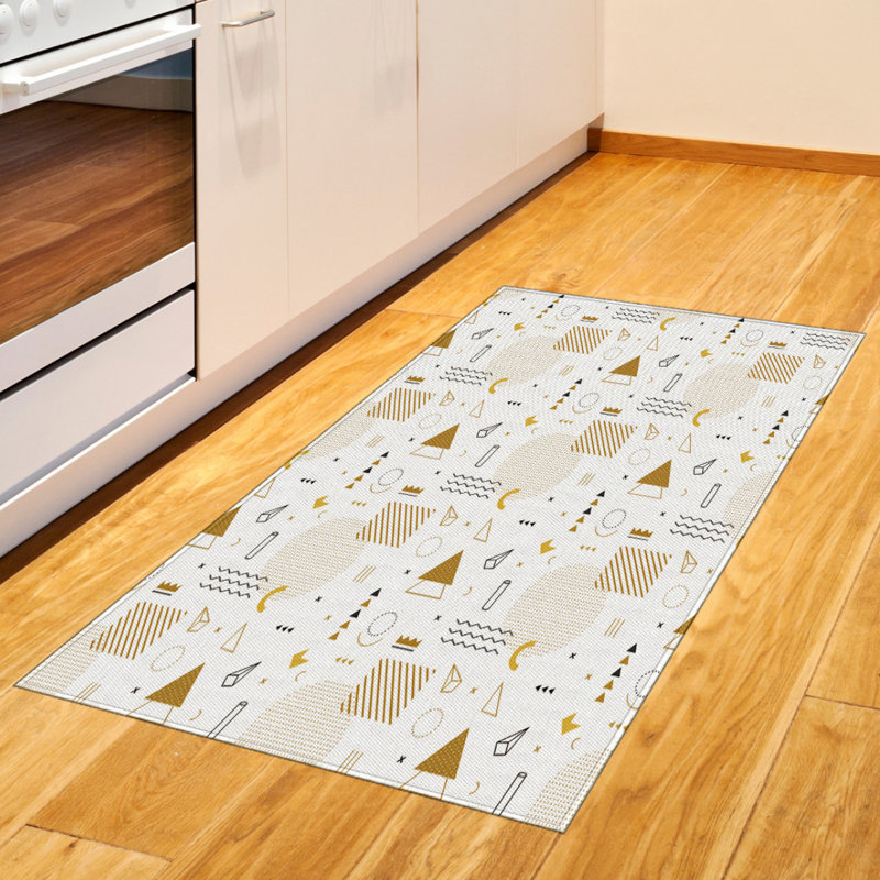 Indie High Density Long Fiber Poly Threads Decorative Area Rug Carpet, Rectangle 2'7" x 5'