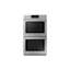 30" Double Wall Oven Steam, Silver