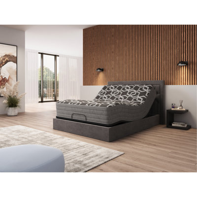 Matelas en mousse de 12 po, très grand, avec un design pratique et une couche supérieure respirante