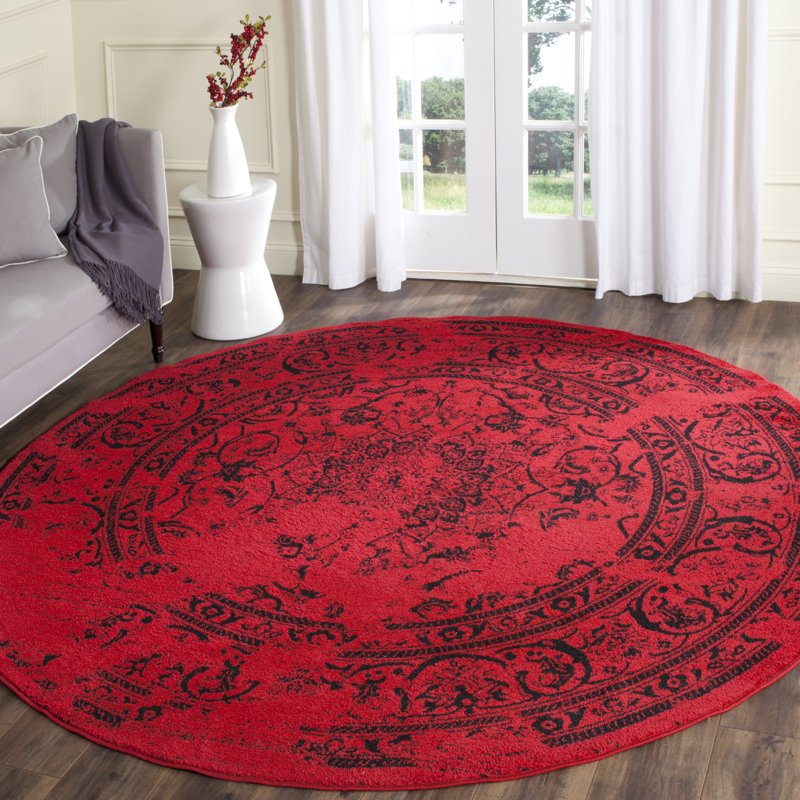 Olius Performance Oriental Rug, Round 6'
