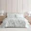 Martha Stewart Vine Flora Cotton Reversible Green Quilt Set-115991056