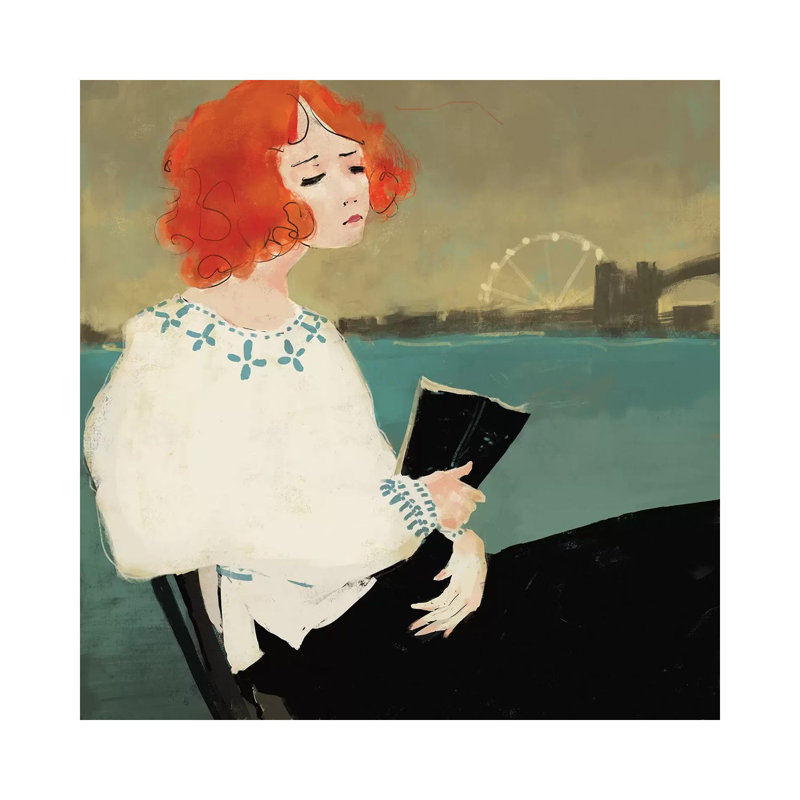Talk To The City by Anikó Salamon - Wrapped Canvas Print, 30.48cm H x 30.48cm W