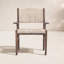 Fauteuil de salle à manger Abella - teint brun selle-558446703
