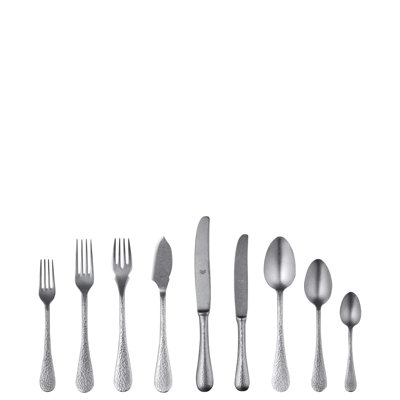 Epoque Flatware Set - 54 Pieces - Pewter