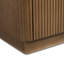 Commode en bois massif à 6 tiroirs avec façade à roseaux pour rangement moderne-1417767316