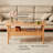 Simple rectangular solid wood coffee table-105885317