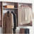 Devi Oak Wall Mounted Wood Closet System