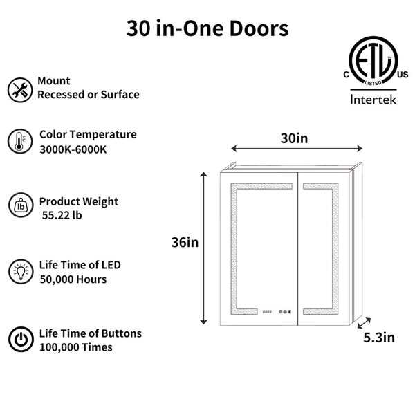 Dimensions du produit