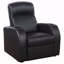 Fauteuil inclinable rembourré avec porte-gobelet