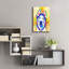 Art mural en verre épique «Pop Art Siberian Husky» par Furbaby Affiliates-758203843