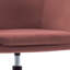 Velvet Swivel Barrel Chair-2003668692