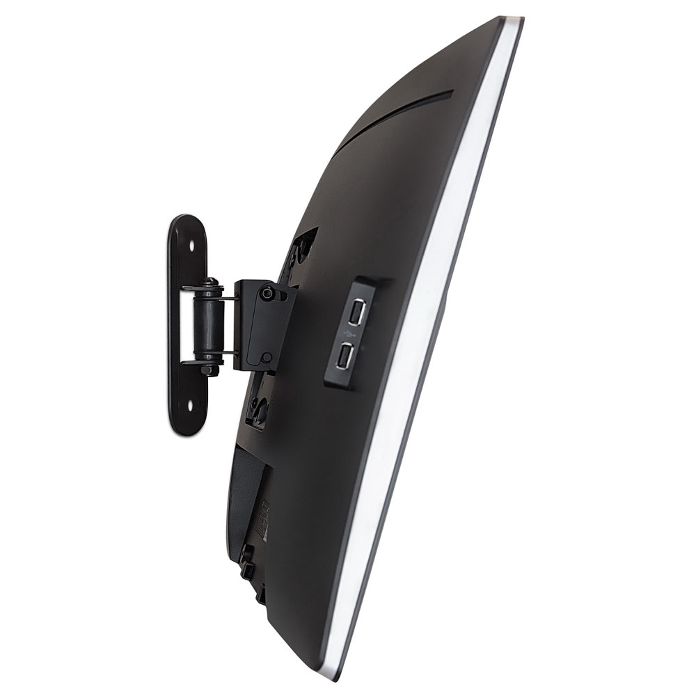 MountIt Small TV Monitor Wall Mount, RV TV Mount, Quick Release VESA Wall Mount Fits 19 to 32