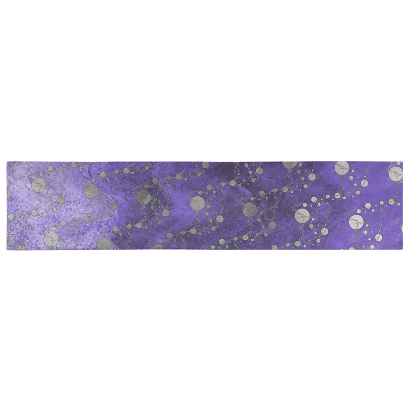 Avicia Table Runner, 90" x 16", Purple