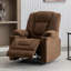 Fauteuil inclinable en chenille Aricella avec massage, chauffage et porte-gobelet-1029207188