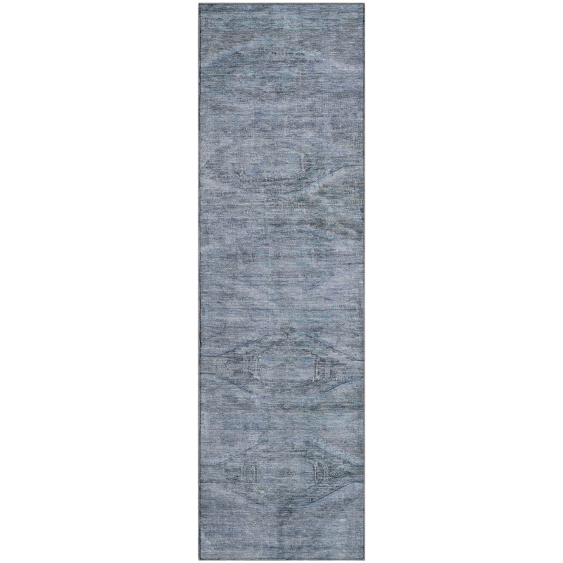 Premium Machine Washable Marasco AMF1631 Global Rug, Runner 2'3" x 7'6"