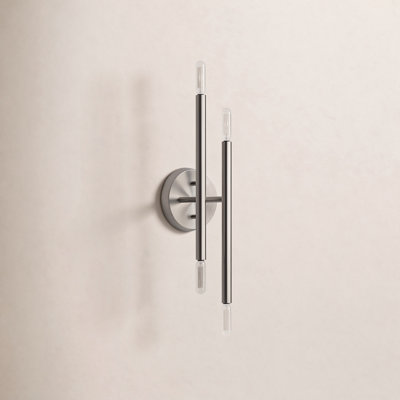 Poco Steel Armed Sconce