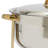 14.2Qt Gold Stainless Steel Round Chafing Dish with Lid-1901466907