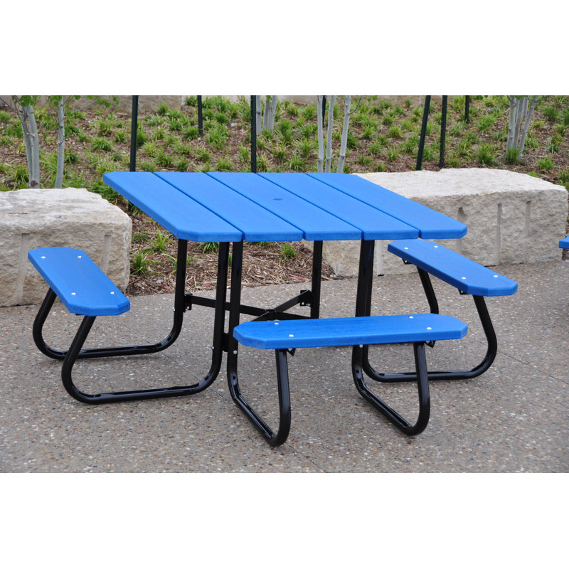 Table carrée Cora ADA, Vert, Aucun