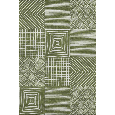 Premium Machine Washable Corry AMF1044 Geometric Rug