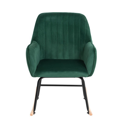 Ines Upholstered Rocking Chair
