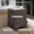  56-Inch Rectangle Magnesium Oxide Gas Fire Pit Table, Includes Tank Cover and Wind Guard-1989045613