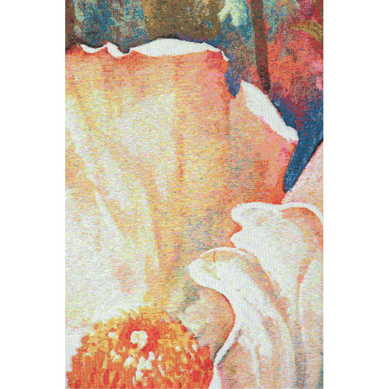 Loom Woven Cotton Blend Wall Hanging, 73" H x 36" W x 0.15" D