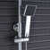 Juno Odele Wall-Mounted Shower Set with Handheld Shower and Thermostatic Mixer