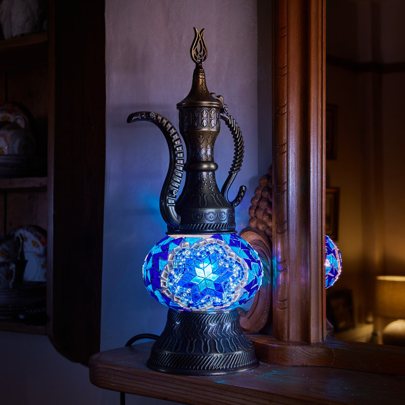 Karlie Metal Lighting Lamp, Blue
