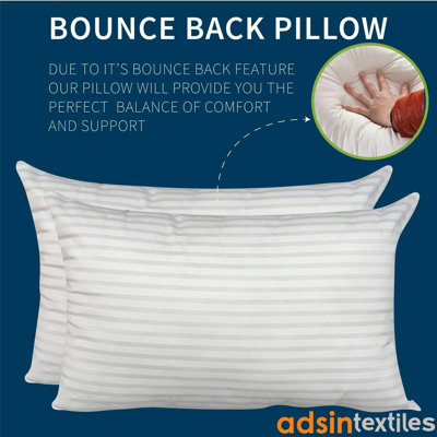 Luxury Hotel Quality Plain 100% Polyester Pillowcase