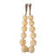 Sagebrook Home 40" Swirled 2" Resin Beaded Garland, Green-1208604122
