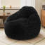 Fauteuil à billes 39 pouces avec rembourrage en mousse à mémoire de forme, canapé confortable pour dortoir, appartement, salon-118567762