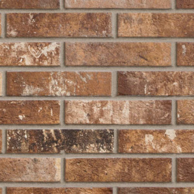 Brick City 2" x 10" Porcelain Floor and Wall Tile