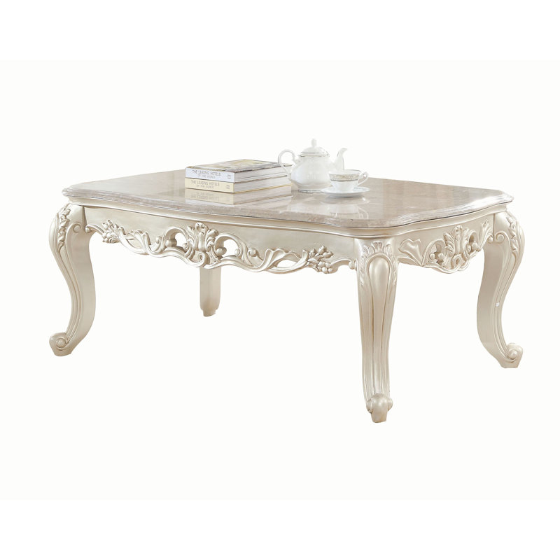 Dupuis Marble Top Coffee Table