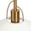 Tilda 1 - Light 14" Wide Electroplated Brass Cone Single Pendant-919731833
