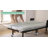 Adjustable Bed Frame With Bed Rails For Adults, Wireless Remote, Under-Bed Light, Brake Wheel Legs - Easy Setup Adjustable Base Head/Foot Incline Zero Gravity Electric Bed-1158833943