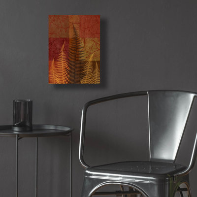 «Ferns 2» par Erin Clark, art mural en verre acrylique