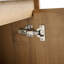Meuble-lavabo autoportant 48 po avec double lavabo et support de rangement, portes à fermeture douce