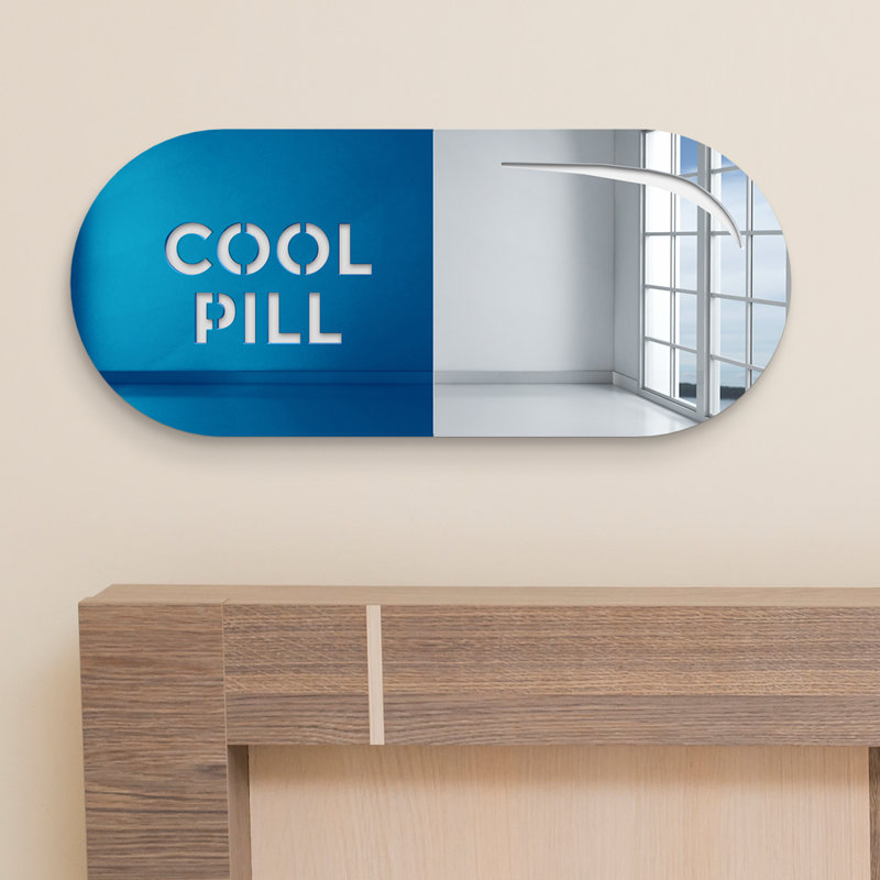 Cool Pill Acrylic Wall Decor