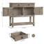 Console 35,4 "avec tiroirs et armoire Latiasha-1901095357