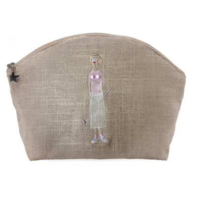 Golf Lady Cosmetic Makeup Organizer