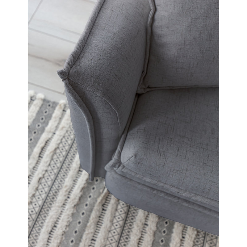 Charming Charlie 3 Seater Sofa Bed, Grey