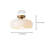Dorrie Glass Flush Mount-697212261